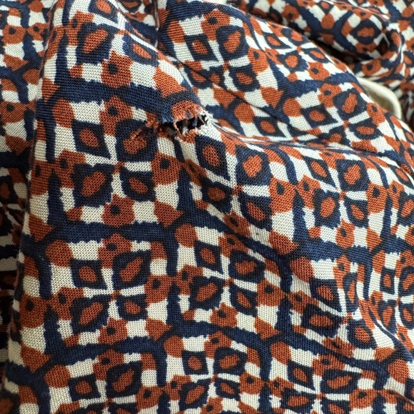 NWT FLANNEL AUSTRALIA Beaded Printed Jumpsuit Multi 0/XS - Picture 10 of 10